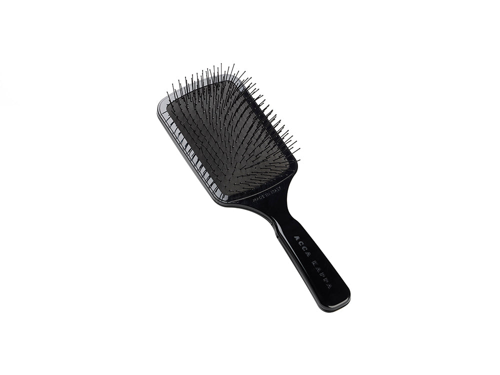 SHOWER PADDLE BRUSH  - SOFT NYLON PINS - RESIN TIP
