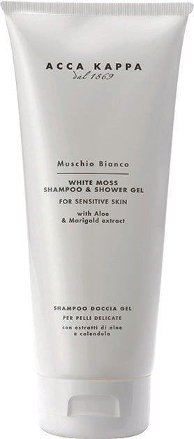WHITE MOSS - SHAMPOO & SHOWER GEL 200ML