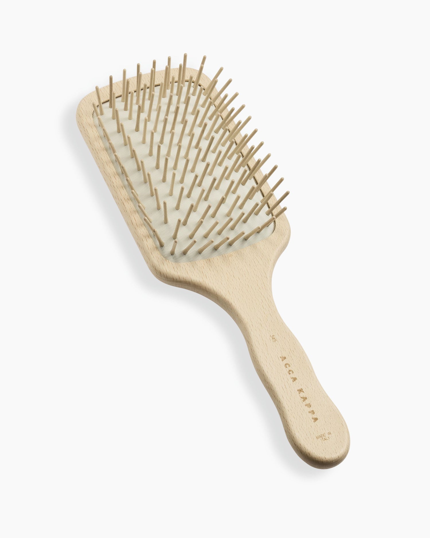 PADDLE BRUSH - BEECH WOOD - WOODEN PINS