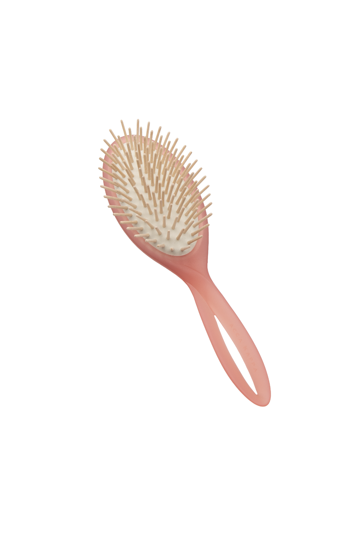 INFINITO BRUSH - LONG POM PINS - MATT FINISHED PLASTIC HANDLE - CLOUD PINK