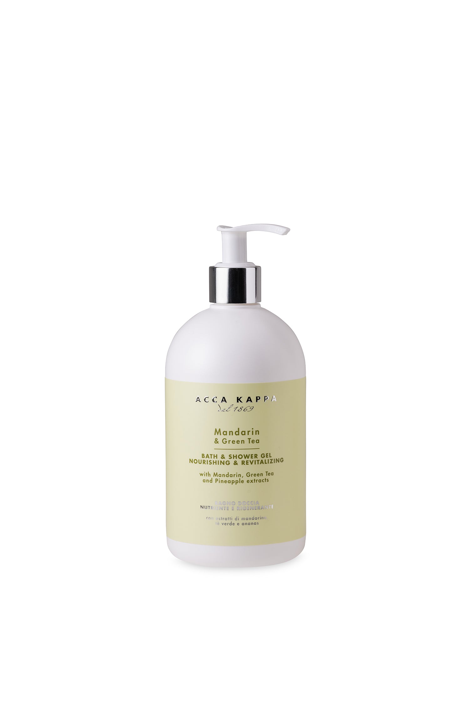 MANDARIN & GREEN TEA  - BATH & SHOWER GEL 500ML