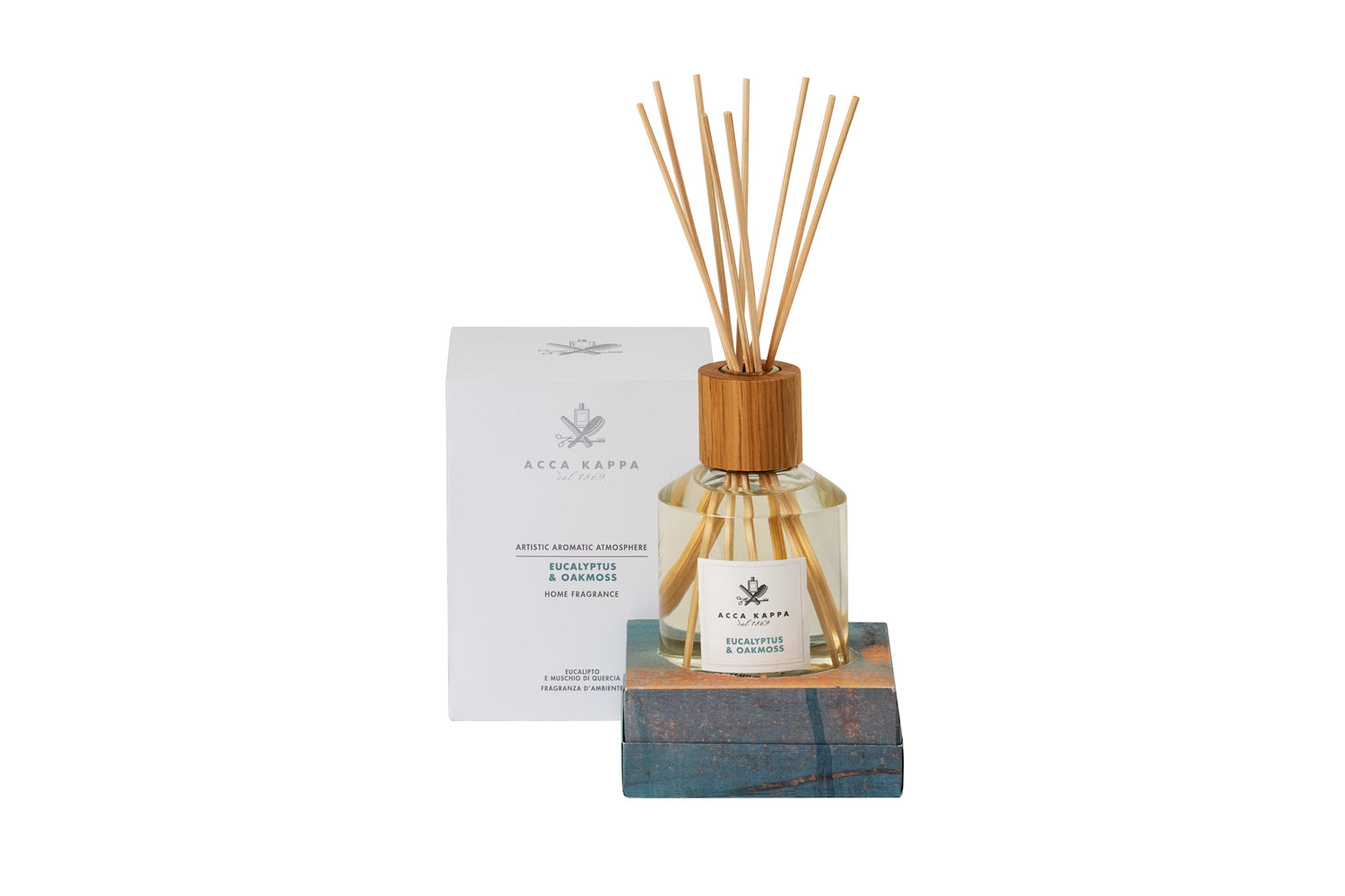 EUCALYPTHUS & OAKMOSS-HOME DIFFUSER W/STICKS 250ML